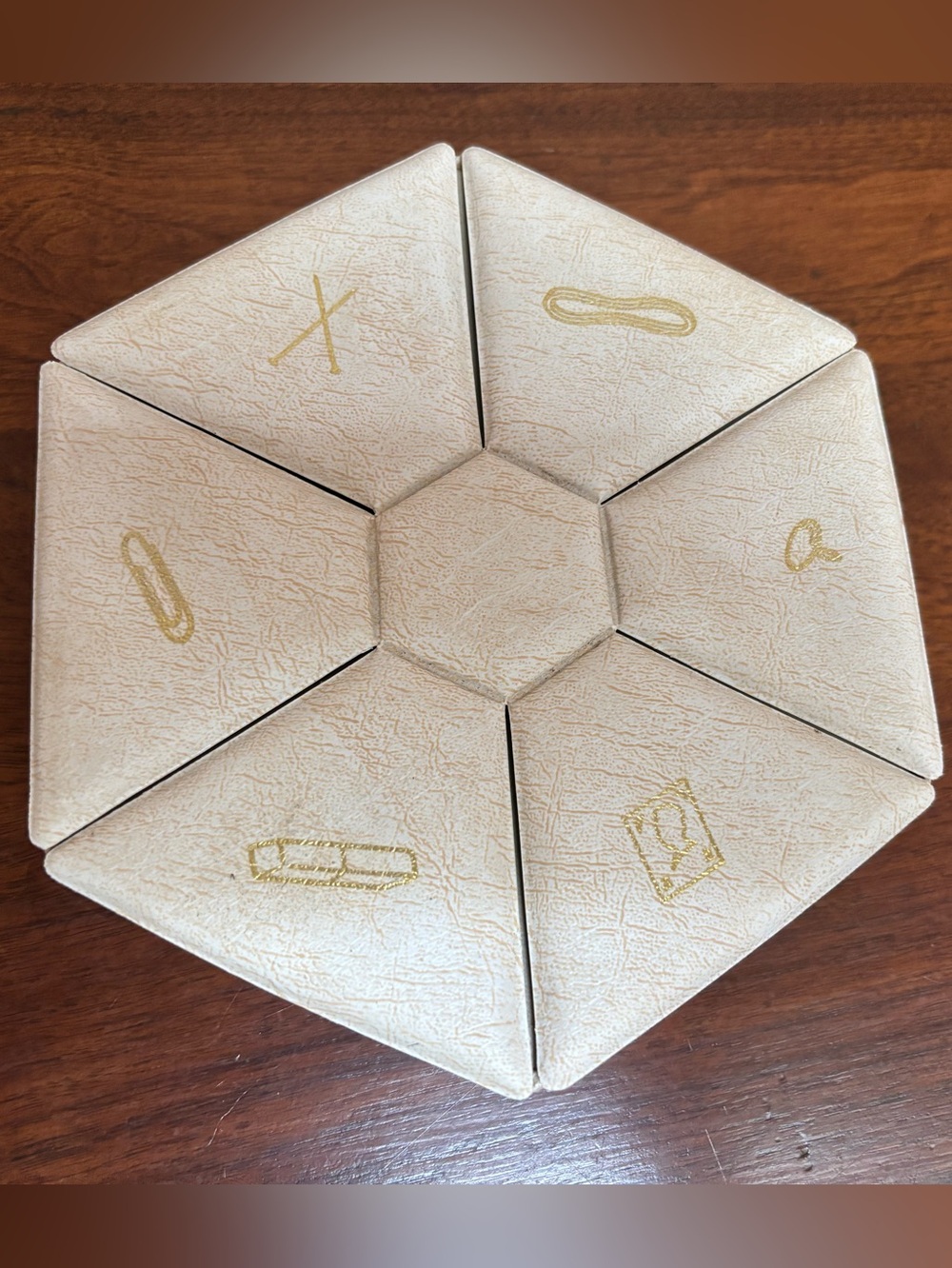Vintage Lazy Susan Revolving “Desk Tidy”.